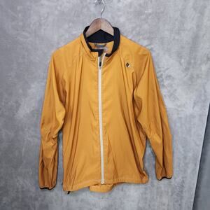 REI XL women's Orange Packable Windbreaker Jacket Lightweight